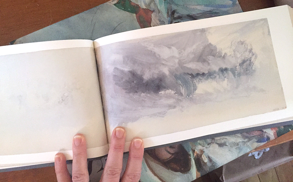 The “Skies” Sketchbook by J.M.W. Turner — Elizabeth Floyd